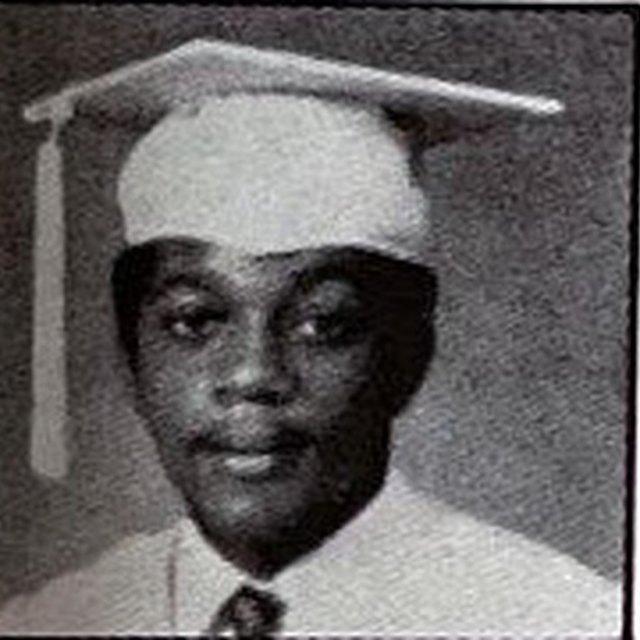 Christopher Russell, 1985 yearbook portrait